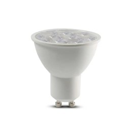 Żarówka LED V-TAC SAMSUNG CHIP GU10 6W 10st (wąski kąt światła) VT-249 6400K 500lm 5 lat gwarancji