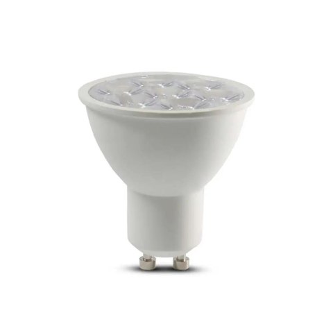 Żarówka LED V-TAC SAMSUNG CHIP GU10 6W 10st (wąski kąt światła) VT-249 6400K 500lm 5 lat gwarancji