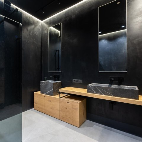 Oczko V-TAC GU10 wpuszczane okrągłe szczelne z szybą IP44 czarny VT-981 3 lata gwarancji