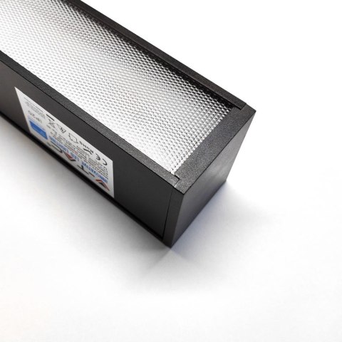 Oprawa V-TAC LED linear natynkowa SAMSUNG CHIP 40W czarna UGR