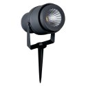 Oprawa gruntowa ogrodowa wbijana LED V-TAC 12W szara VT-857-G 3000K 875lm