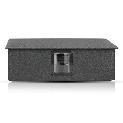 Oprawa ścienna V-TAC 4W LED IP65 czarny kwadrat VT-704 3000K 428lm