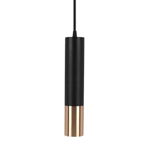 Oprawa zwieszana V-TAC GU10 GU10 czarny+złoty 60x300mm VT-977 3 lata gwarancji