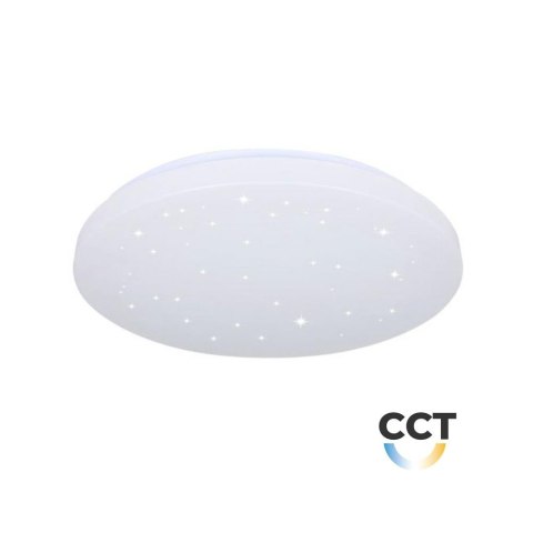 Plafon V-TAC 12W gwiazdy zmiana koloru CCT fi.255 VT-8412-S-N 3000K-6400K 1200lm
