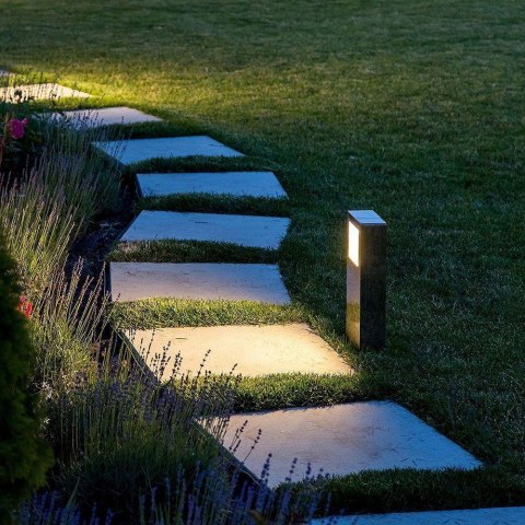 Słupek ogrodowy V-TAC beton 12W LED jasno szary 495mm IP65 VT-898 3000K 720lm