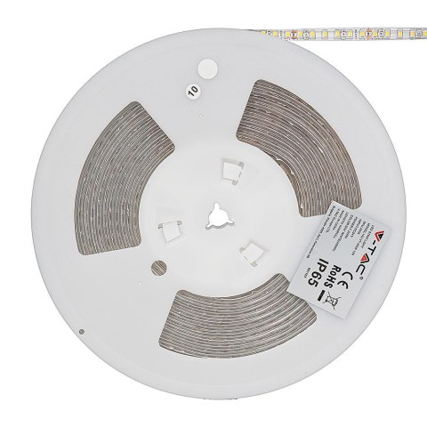 Taśma LED V-TAC SMD2835 1200LED 24V IP65 2xPCB rękaw 10mb 7,5W/m 120LED/m VT-2835-7.5 4000K 750lm