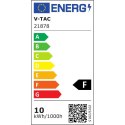 Żarówka LED V-TAC SAMSUNG CHIP GU10 10W 100st VT-271 3000K 1000lm 5 lat gwarancji
