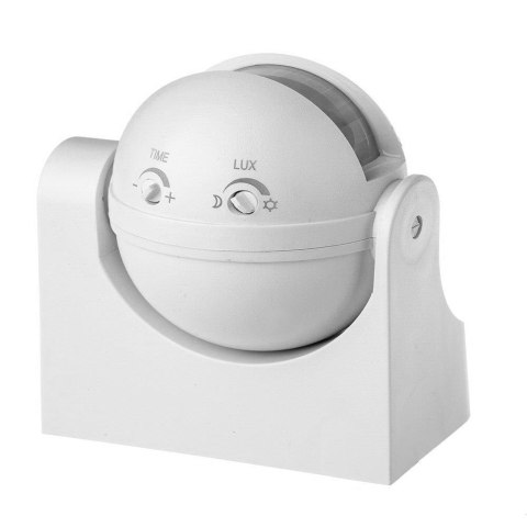 Czujnik ruchu V-TAC z funkcją on/off 180st na podczerwień biały VT-8048