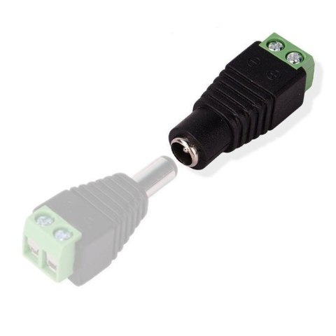 Konektor złączka taśm LED V-TAC żeńska bez przewodu DC plug&play