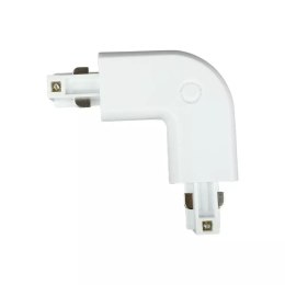 Łącznik szynoprzewodu L szynosystem 3F 3 fazowy biały V-TAC