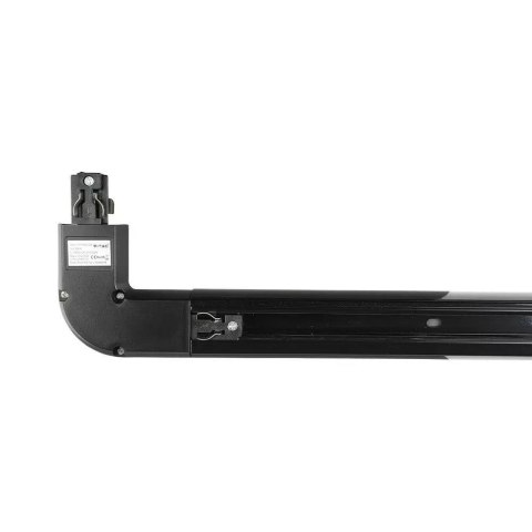 Łącznik szynoprzewodu L szynosystem 3F 3 fazowy czarny V-TAC