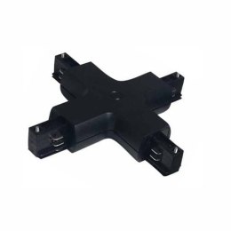 Łącznik szynoprzewodu X krzyżowy szynosystem 3F 3 fazowy czarny V-TAC