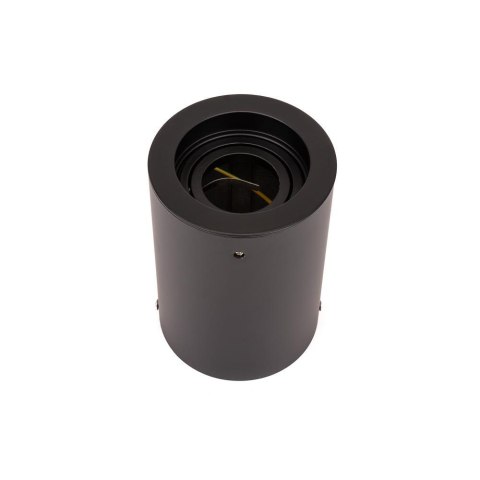 Oprawa V-TAC aluminiowa GU10 okrągła natynkowa tuba czarna 142x100 VT-796-B