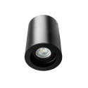 Oprawa V-TAC aluminiowa GU10 okrągła natynkowa tuba czarna 142x100 VT-796-B