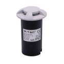 Oprawa gruntowa ogrodowa najazdowa 1W LED biała 4-stronna IP67 V-TAC VT-1171-W 6500K 10lm