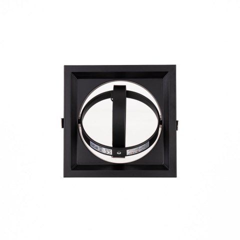 Oprawa sufitowa wpuszczana 1xAR111 G53 czarna V-TAC VT-7221