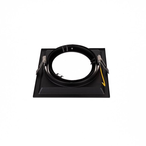 Oprawa sufitowa wpuszczana 1xAR111 G53 czarna V-TAC VT-7221