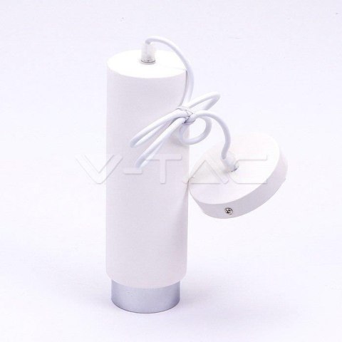 Oprawa zwieszana V-TAC gips beton GU10 biały/chrom VT-864-CH 5 lat gwarancji