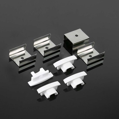 Profil aluminiowy anodowany V-TAC 2mb klosz mleczny VT-8113