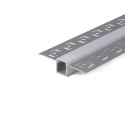 Profil aluminiowy anodowany do gipsowania 95mm V-TAC 2mb klosz mleczny VT-8102