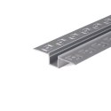 Profil aluminiowy anodowany do gipsowania 95mm V-TAC 2mb klosz mleczny VT-8102