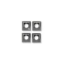 Profil aluminiowy anodowany do gipsowania 95mm V-TAC 2mb klosz mleczny VT-8102
