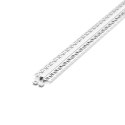Profil aluminiowy anodowany do gipsowania 95mm V-TAC 2mb klosz mleczny VT-8102