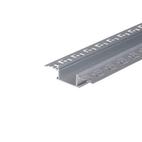 Profil aluminiowy anodowany do gipsowania na dwie taśmy V-TAC 2mb klosz mleczny VT-8101