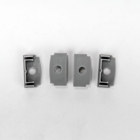 Profil aluminiowy anodowany do gipsowania na dwie taśmy V-TAC 2mb klosz mleczny VT-8101