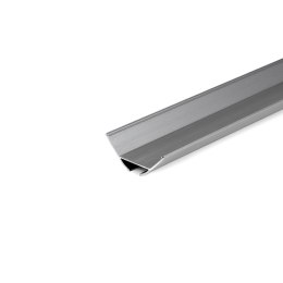 Profil aluminiowy anodowany kątowy na dwie taśmy V-TAC 2mb klosz mleczny VT-8105