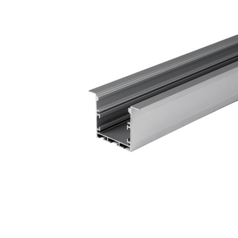 Profil aluminiowy anodowany wpuszczany 50x35mm V-TAC 2mb klosz mleczny VT-8126