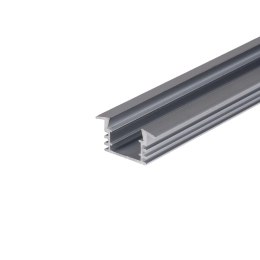 Profil aluminiowy anodowany wpuszczany V-TAC 2mb klosz mleczny VT-8115