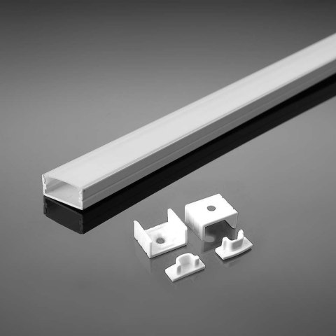 Profil aluminiowy biały V-TAC 2mb klosz mleczny VT-8113-W 5 lat gwarancji