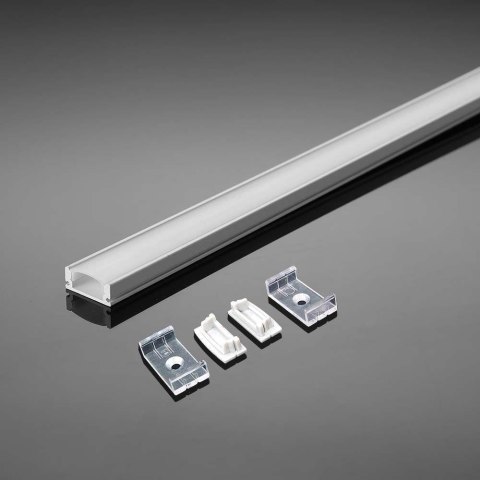 Profil aluminiowy na dwie taśmy biały V-TAC 2mb klosz mleczny VT-8108-W 5 lat gwarancji