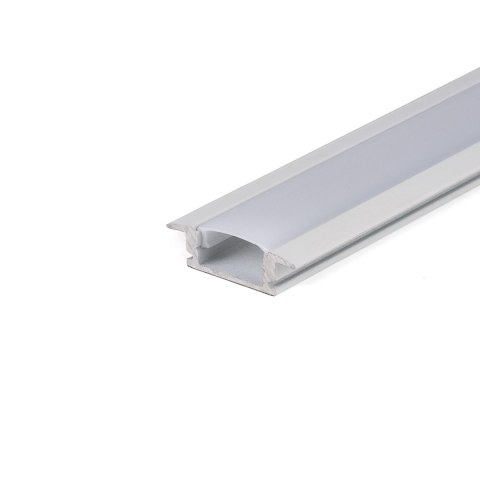 Profil aluminiowy wpuszczany biały V-TAC 2mb klosz mleczny VT-8106-W 5 lat gwarancji