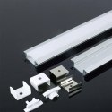 Profil aluminiowy wpuszczany biały V-TAC 2mb klosz mleczny VT-8106-W 5 lat gwarancji