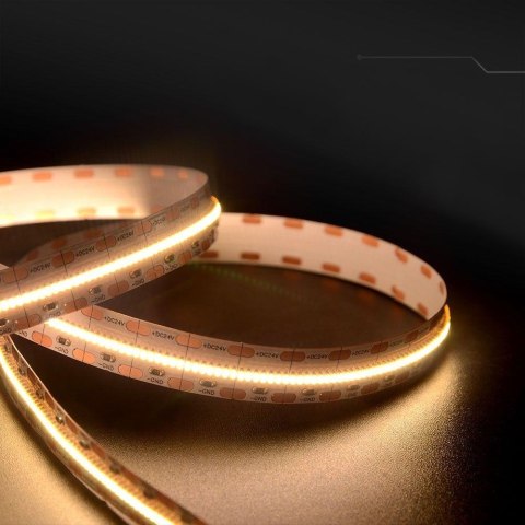 Taśma LED V-TAC SMD2110 3500LED 24V IP20 5mb CRI90+21W/m 150Lm/W VT-2110 700 6400K 2000lm