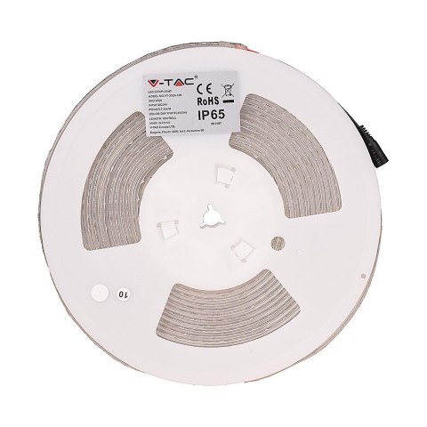 Taśma LED V-TAC SMD2835 1200LED 24V IP65 2xPCB rękaw 10mb 7,2W/m 120LED/m VT-2835 4000K 600lm