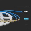 Taśma LED V-TAC SMD2835 128LED 24V IP20 szerokość 4mm VT-2835 128 3000K 1200lm