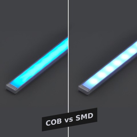 Taśma LED V-TAC bezpunktowa COB 420LED 24V IP20 5mb 13W/m VT-COB RGB