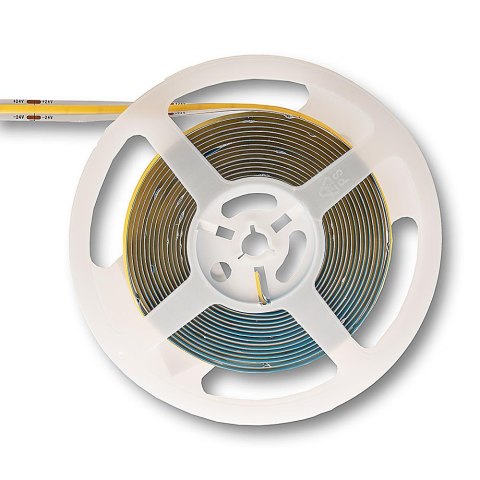 Taśma LED V-TAC bezpunktowa COB 512LED 24V CRI90+12W/m VT-COB 4000K 1000lm 3 lata gwarancji