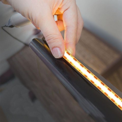 Taśma LED V-TAC bezpunktowa COB 512LED 24V CRI90+12W/m VT-COB 6000K 1000lm 3 lata gwarancji