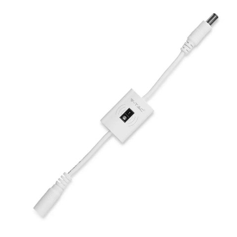 Włącznik taśm LED zbliżeniowy biały funkcja ściemniania V-TAC VT-8072 3 lata gwarancji