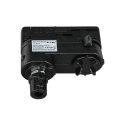Adaptor szynoprzewodu V-TAC szynosystem 3F 3 fazowy czarny