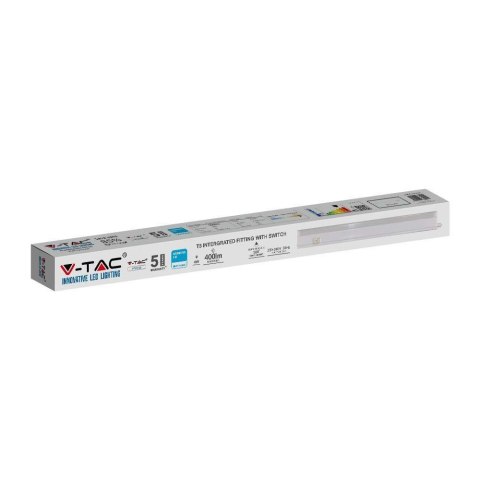 Belka LED V-TAC SAMSUNG CHIP 4W 30cm z włącznikiem VT-035 3000K 400lm 5 lat gwarancji