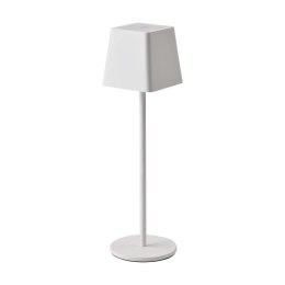Lampka biurkowa nocna V-TAC 2W LED 36cm ładowanie ściemnianie IP54 biała VT-7563 3000K 200lm