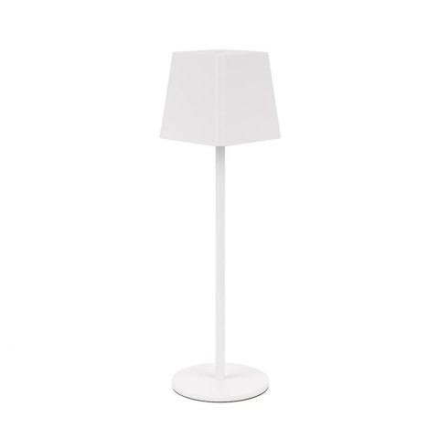 Lampka biurkowa nocna V-TAC 2W LED 36cm ładowanie ściemnianie IP54 biała VT-7563 3000K 200lm