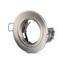 Oczko V-TAC aluminiowe odlew GU10 okrągłe satyna VT-774-SN