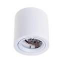 Oprawa V-TAC gips GU10 natynkowa tuba okrągła biała 75x75mm VT-716RD