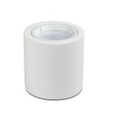 Oprawa V-TAC gips GU10 natynkowa tuba okrągła biała 75x75mm VT-716RD